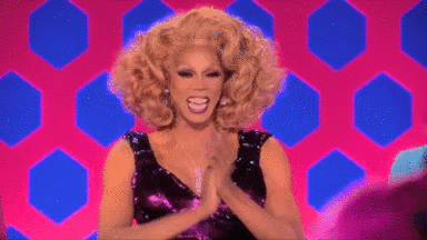 Rupaul clapping