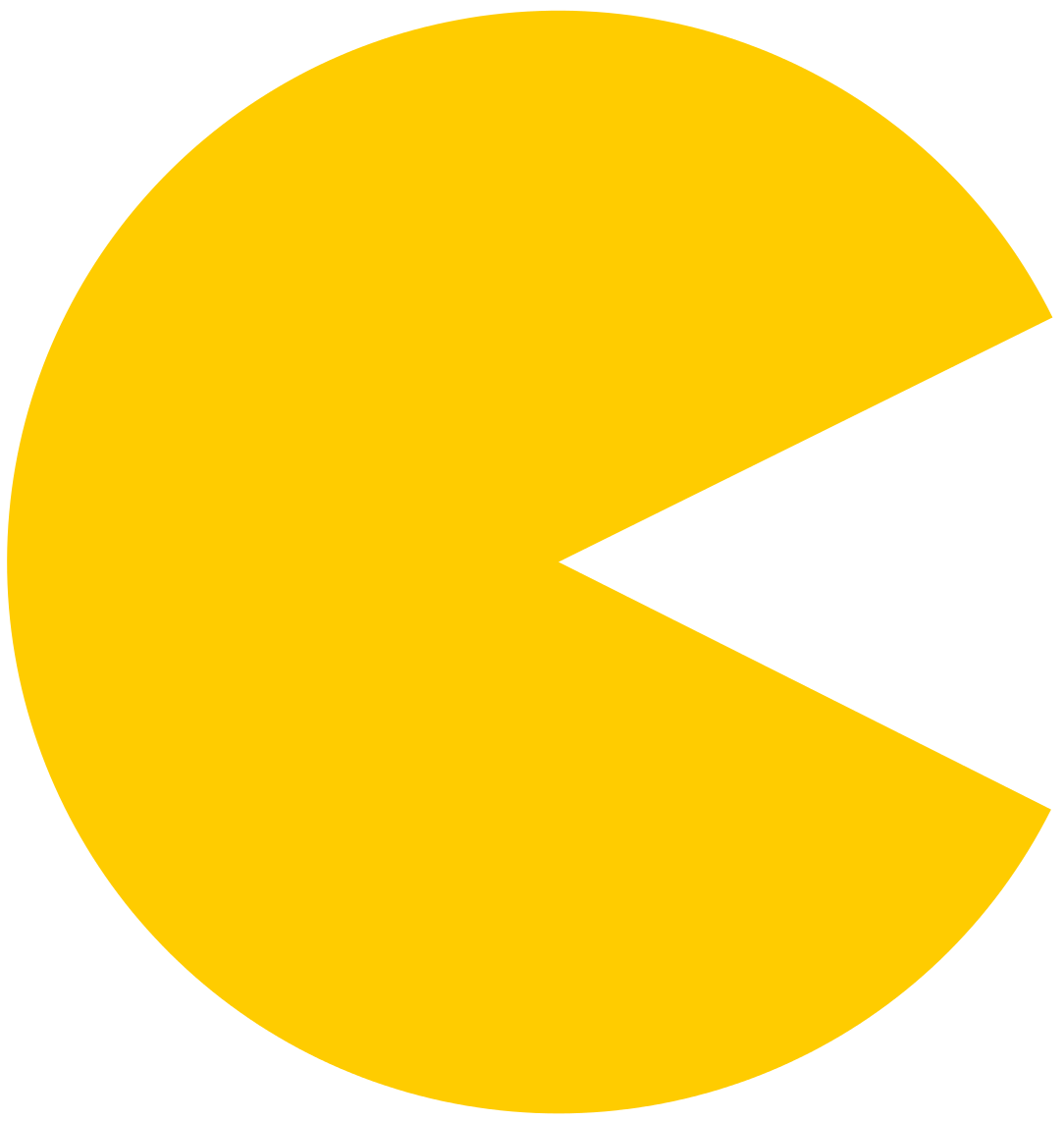 Pacman shape