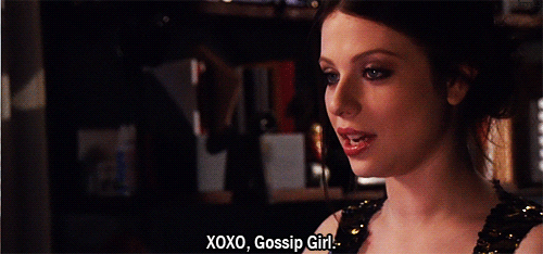 Georgina as Gossip Girl